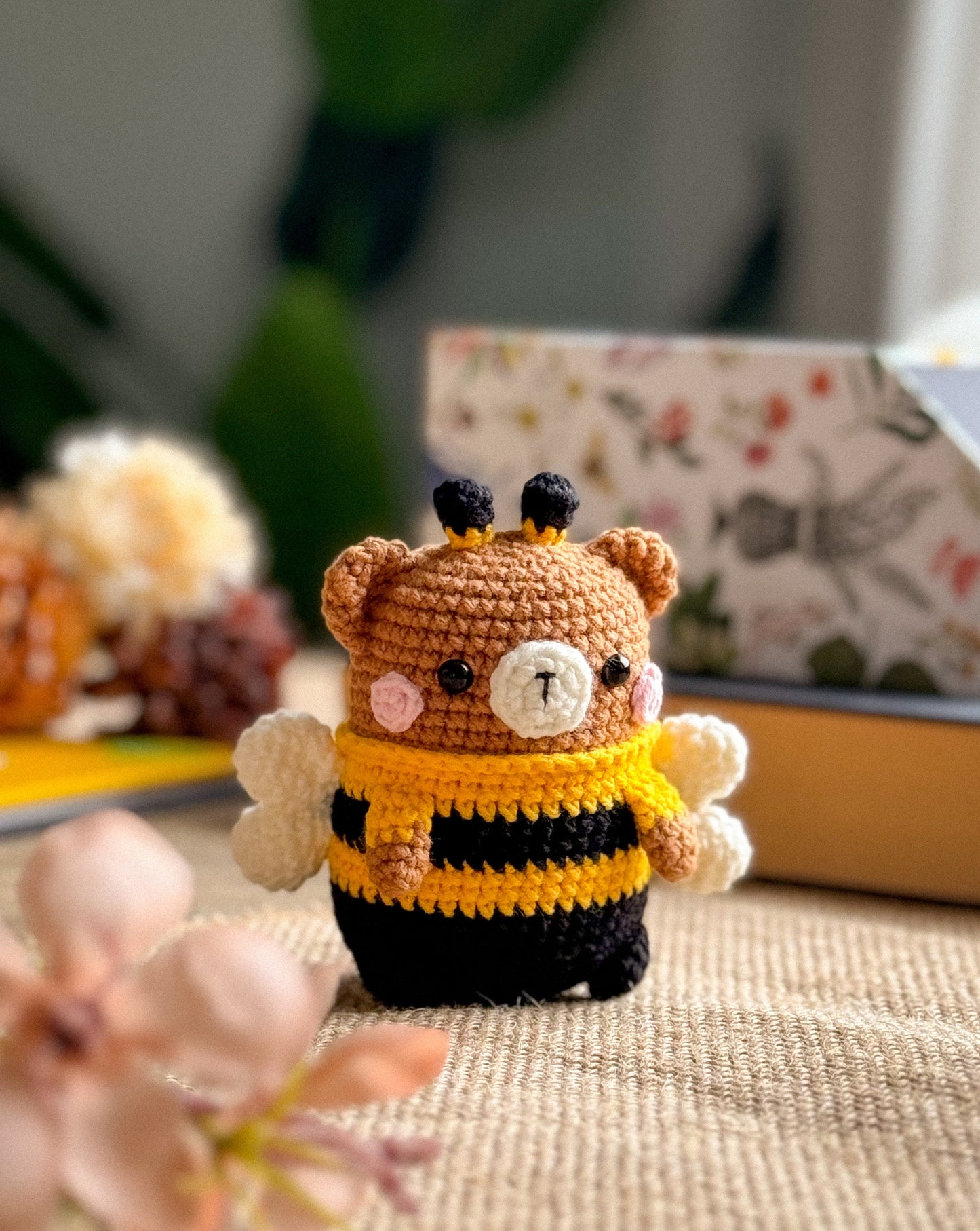PDF Bee Bear Amigurumi Pattern