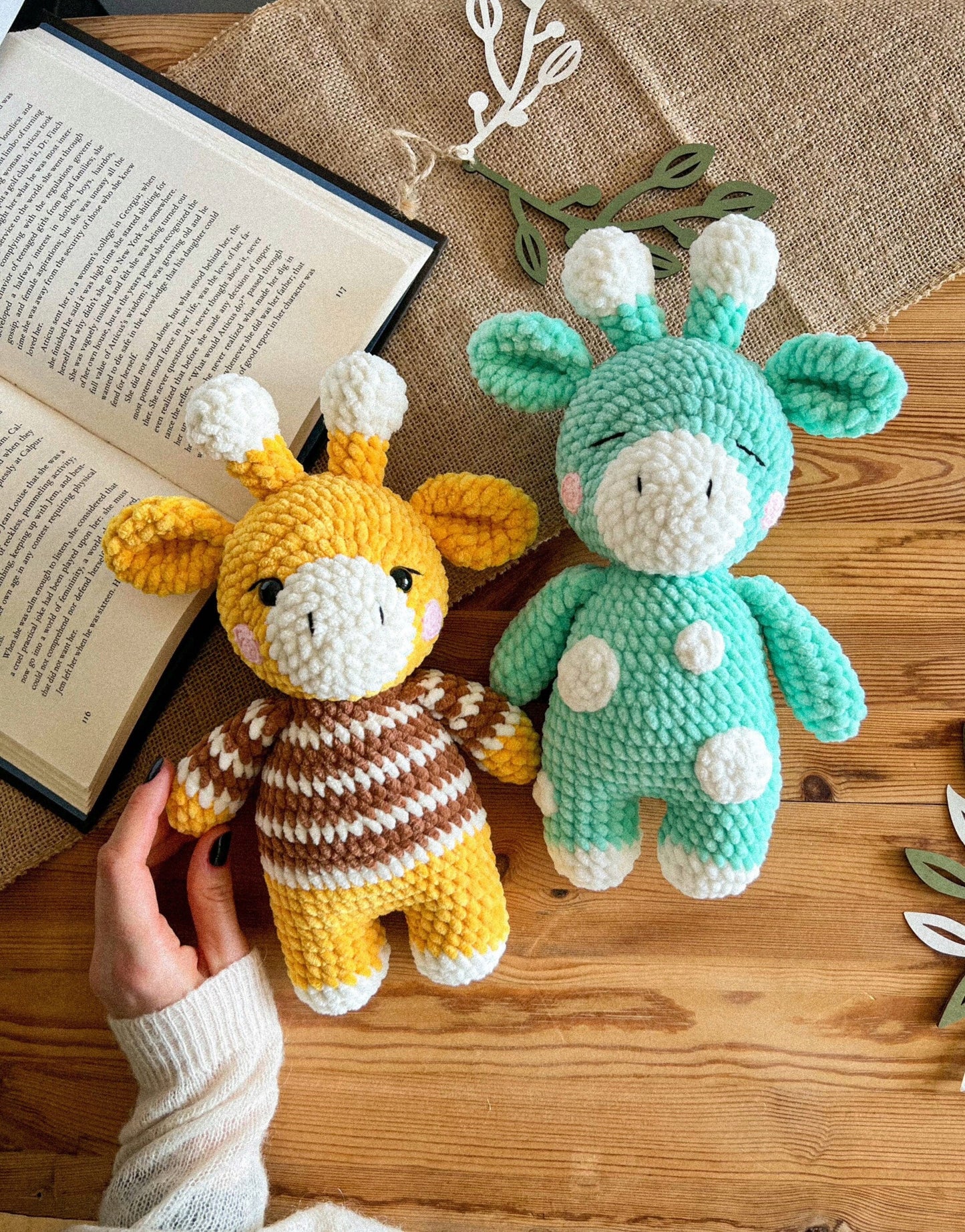 PDF Chubby Giraffe Amigurumi Pattern