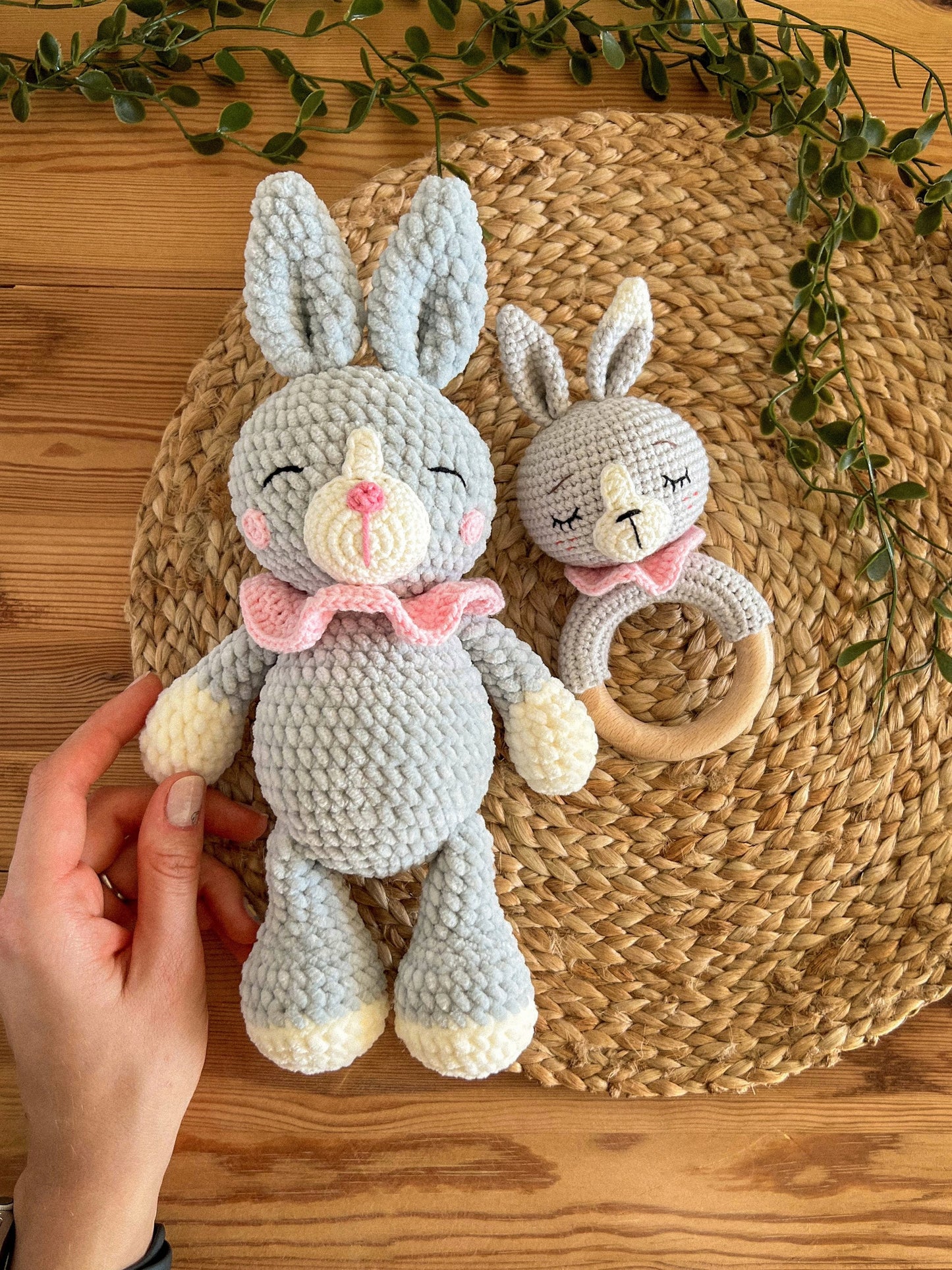 PDF Sleepy Bunny Amigurumi Pattern