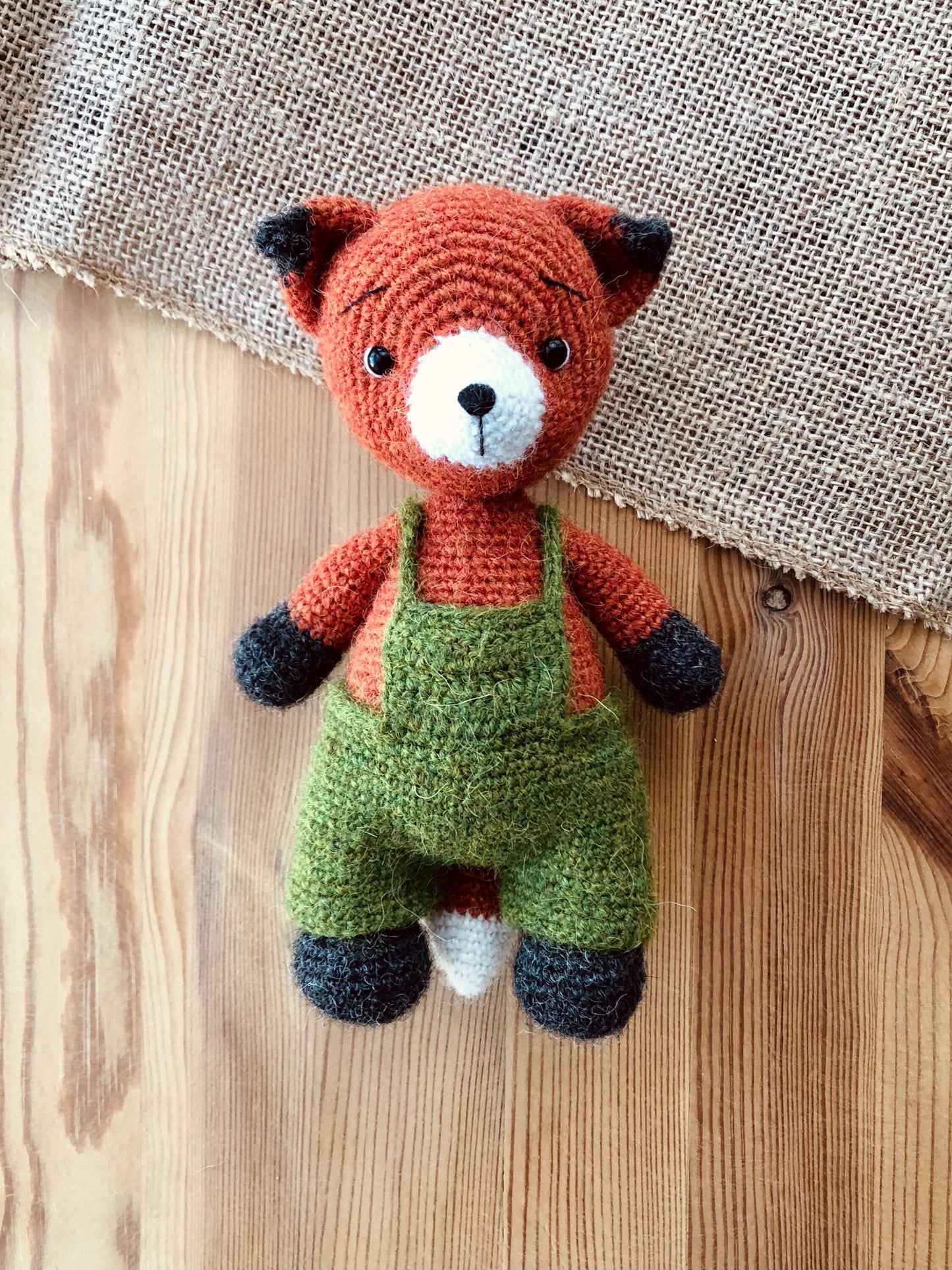 PDF Fox Alex Amigurumi Pattern