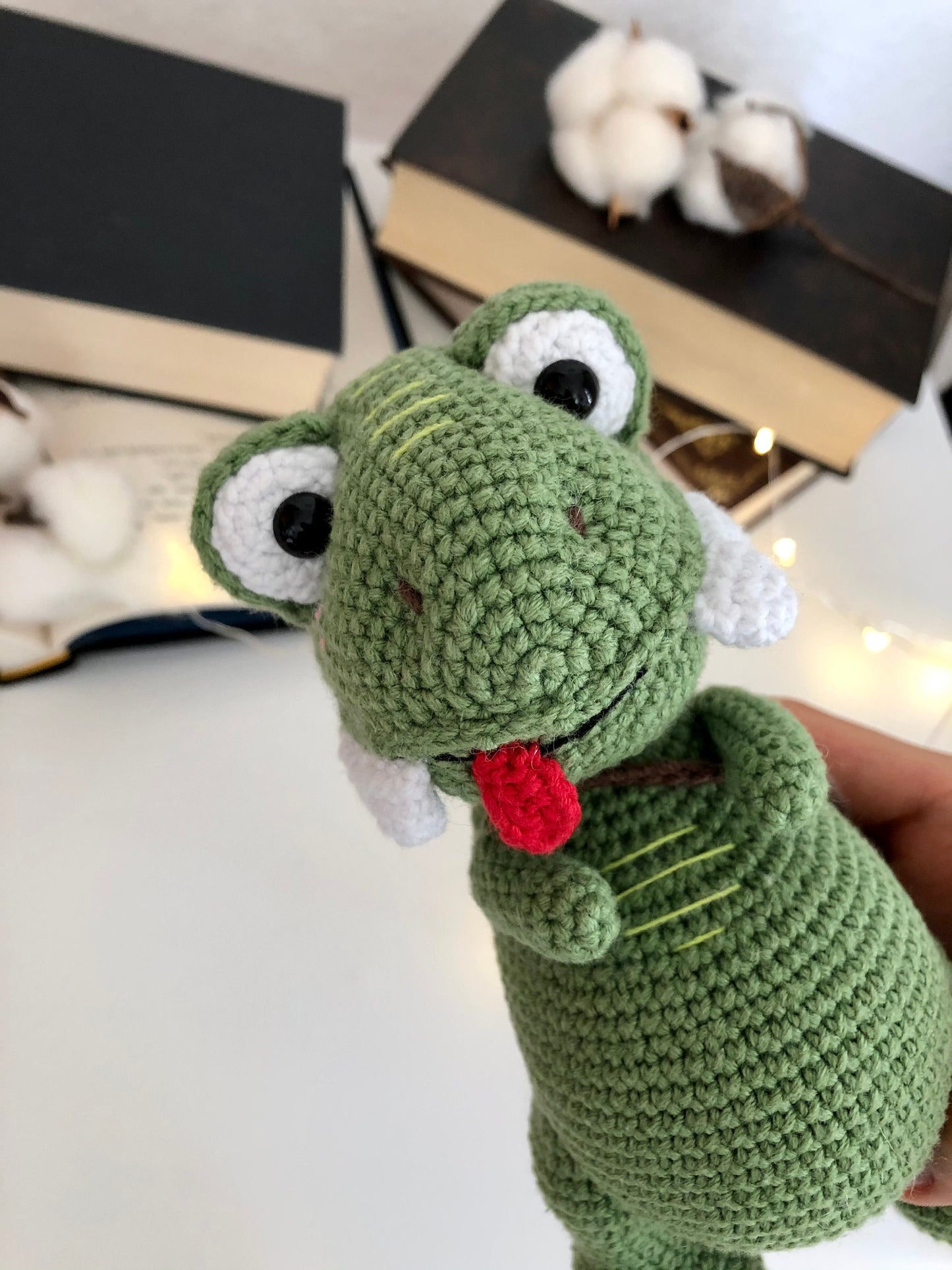 PDF Dino T-Rex Amigurumi Pattern
