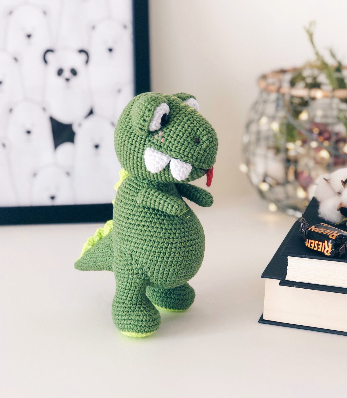 PDF Dino T-Rex Amigurumi Pattern