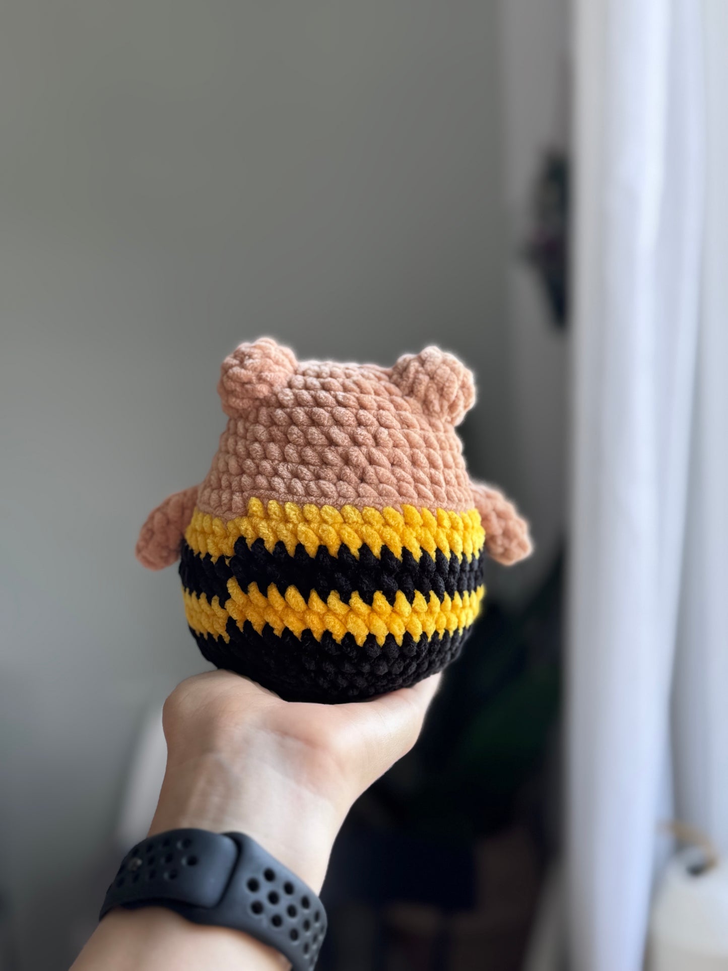 Chubby Bee-Bear Amigurumi PDF Pattern Test