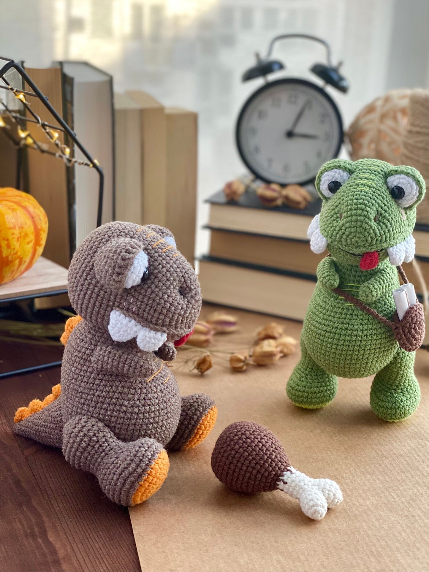 PDF Dino T-Rex Amigurumi Pattern