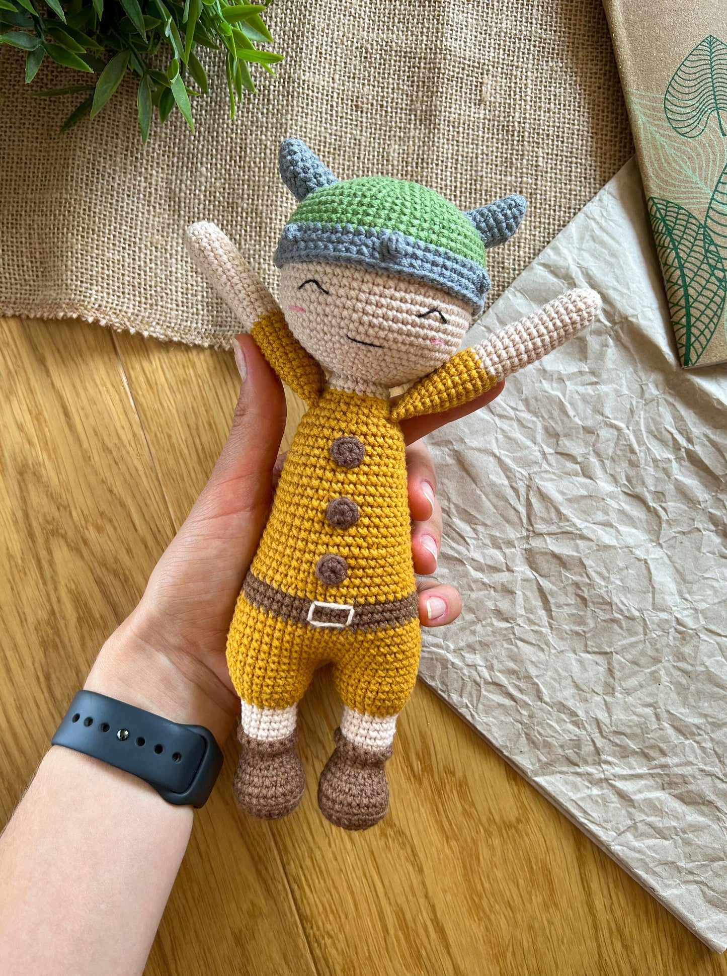 PDF Little Viking Amigurumi Pattern