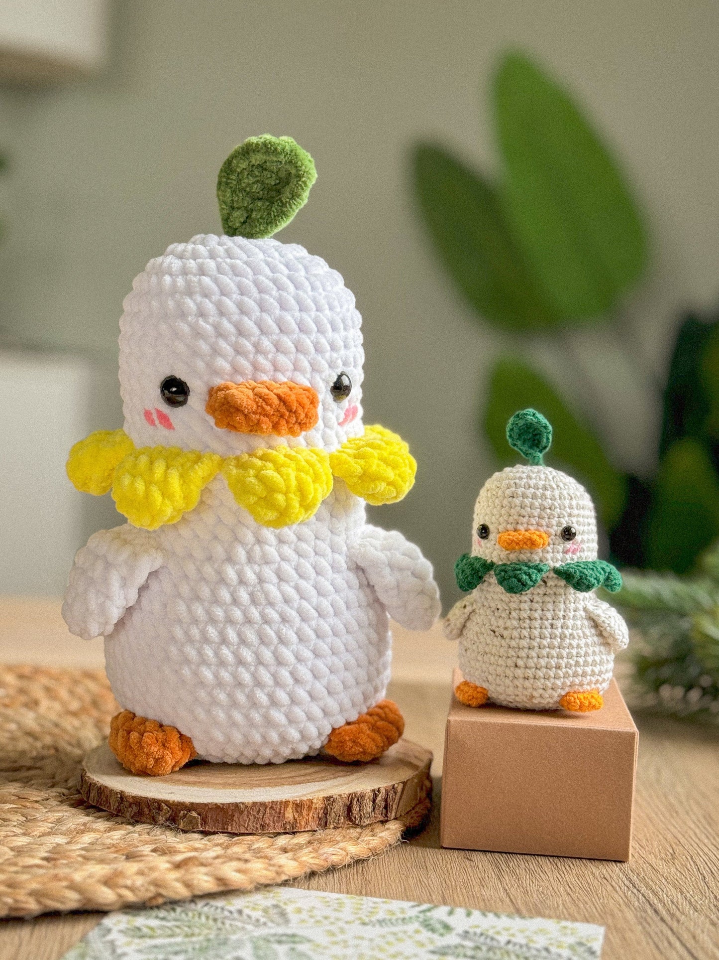 Ducks Family Crochet Amigurumi Pattern – Set of 3 PDF Patterns (Bundle)