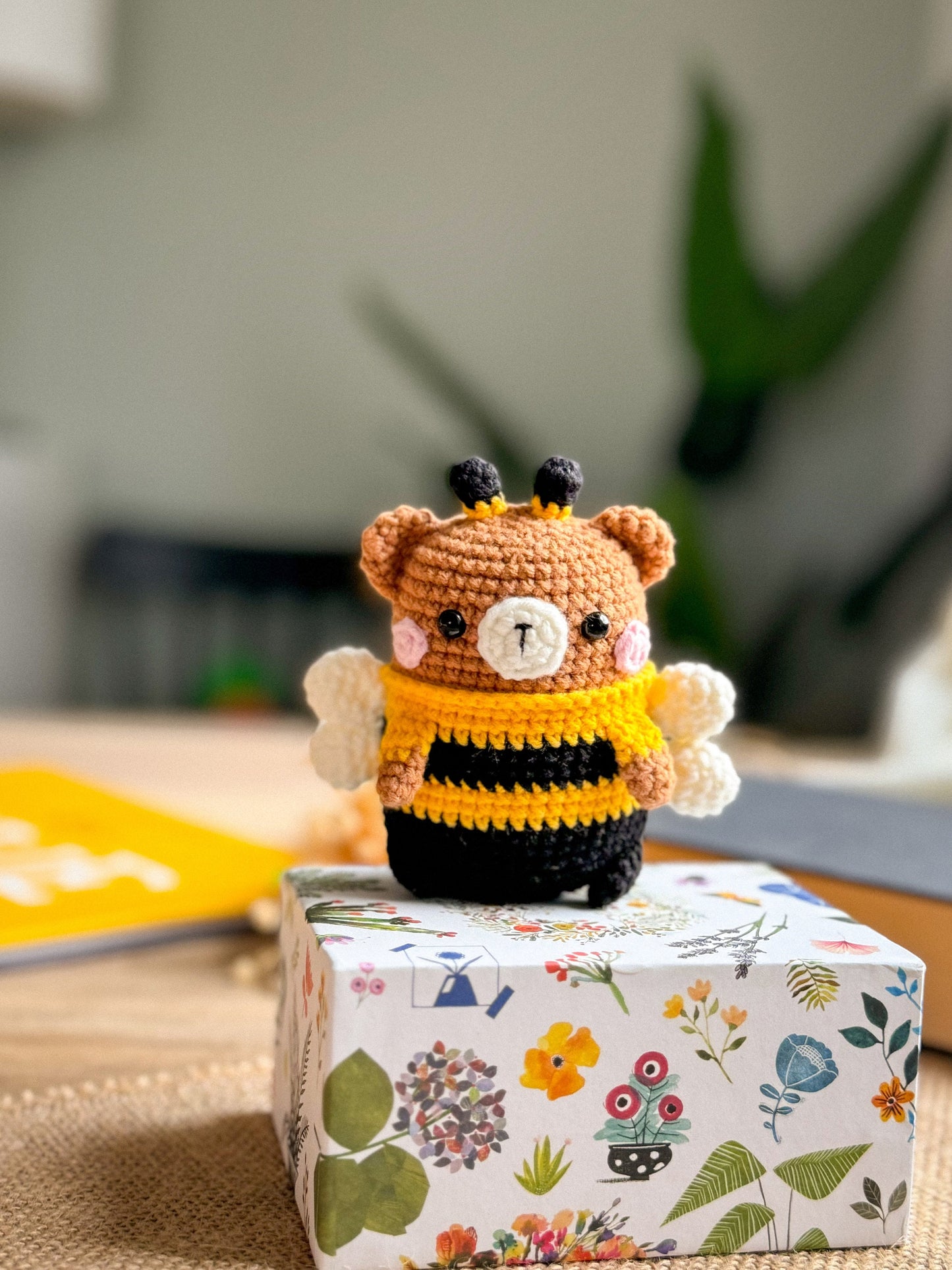 PDF Bee Bear Amigurumi Pattern