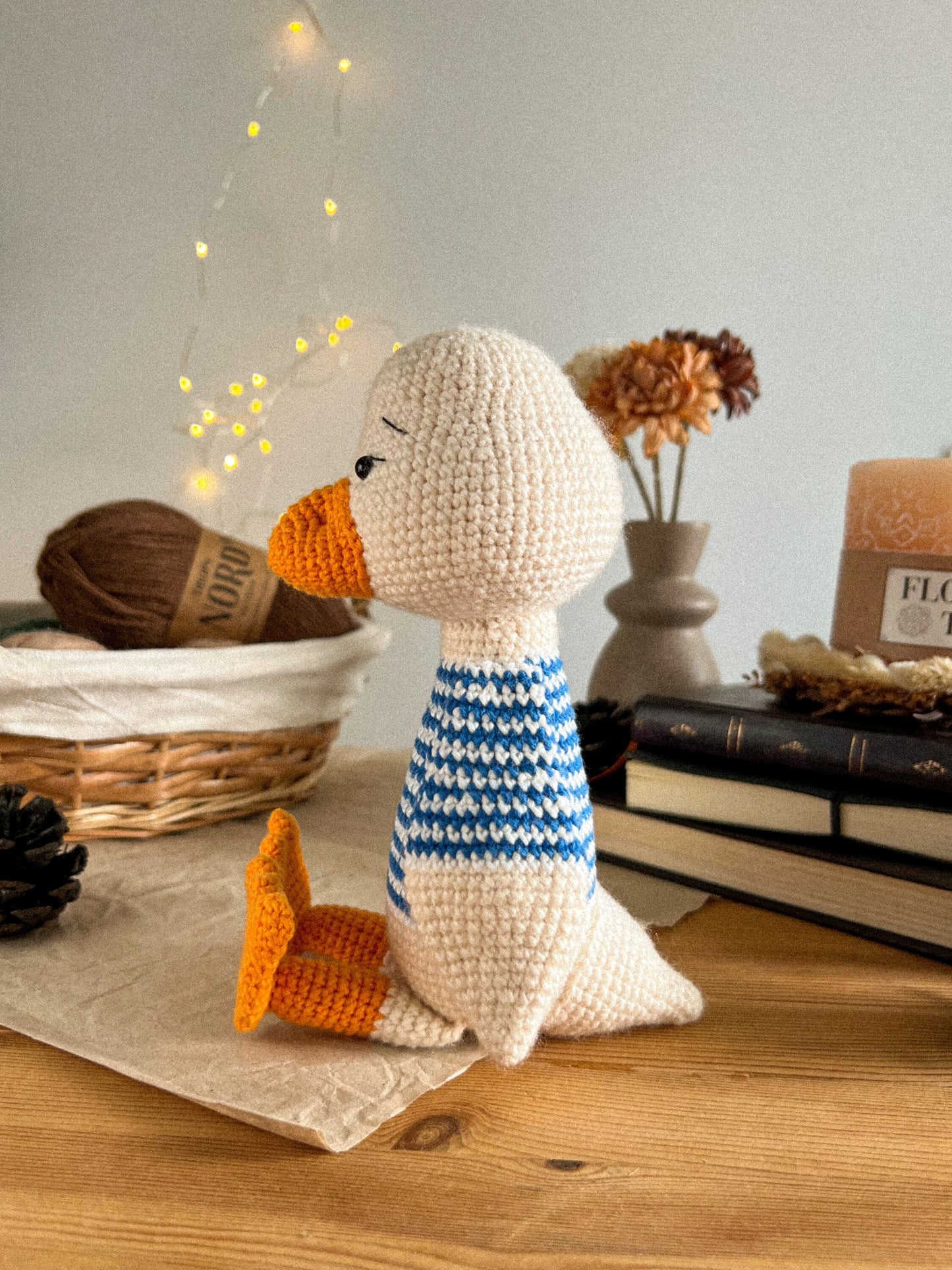 PDF Goose Hans Amigurumi Pattern