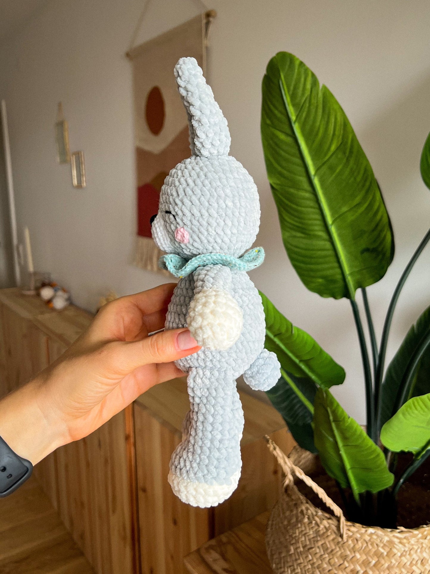 PDF Sleepy Bunny Amigurumi Pattern