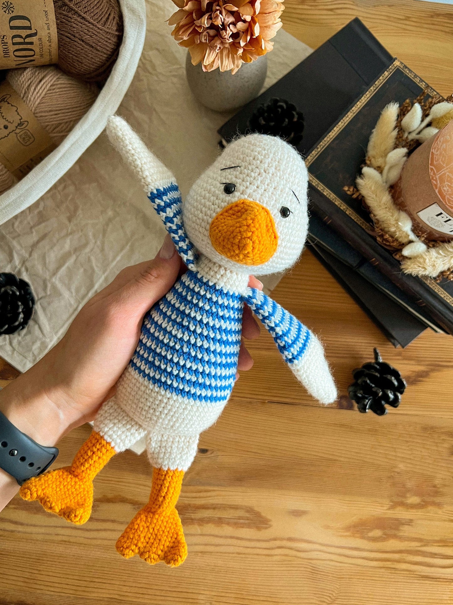 PDF Goose Hans Amigurumi Pattern