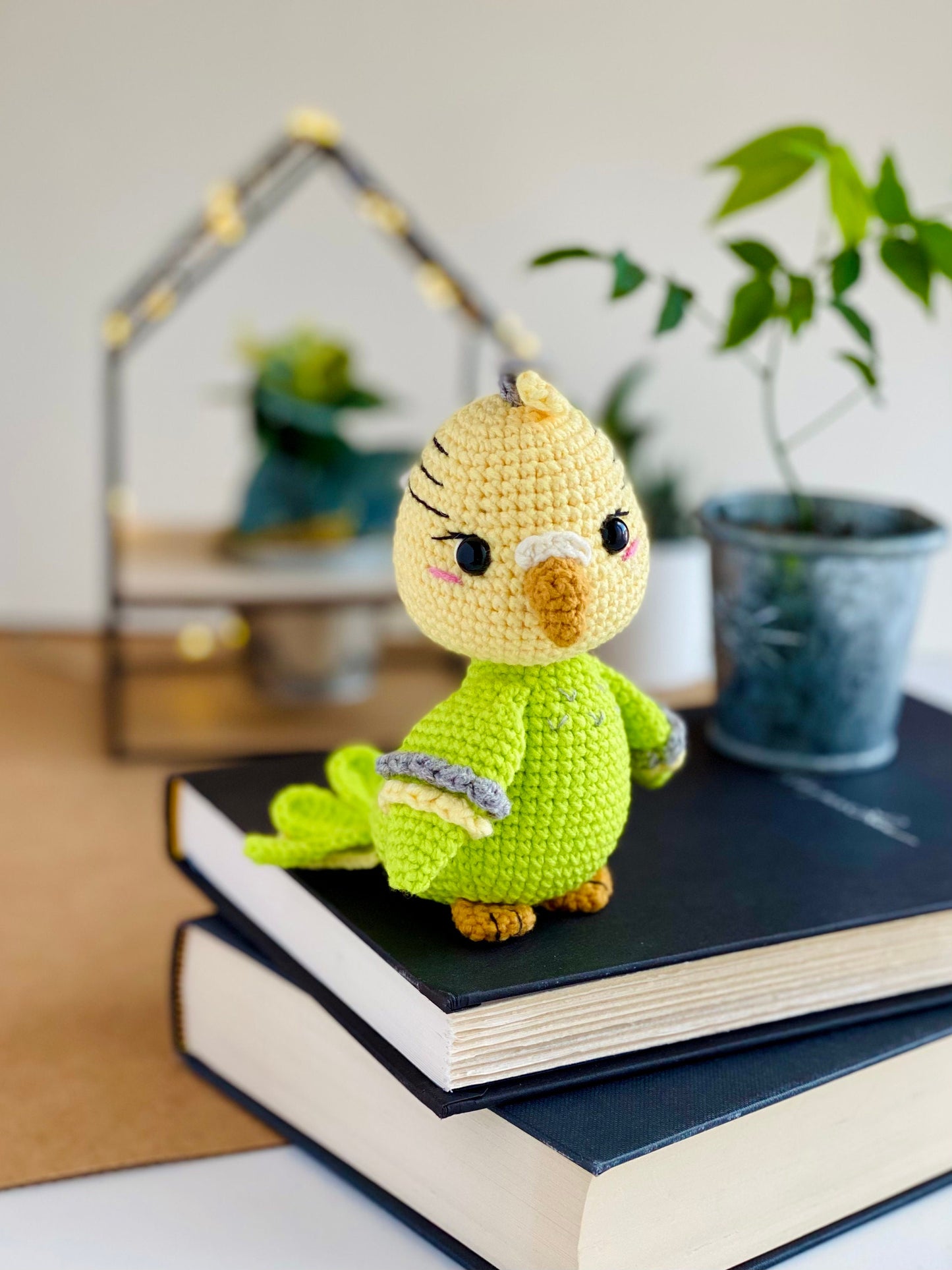 PDF Parrot Poe Amigurumi Pattern