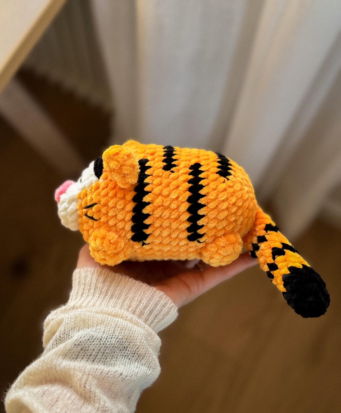 Winnie Chubby Tiger Tigger Crochet Amigurumi Pattern – PDF Toy Tutorial