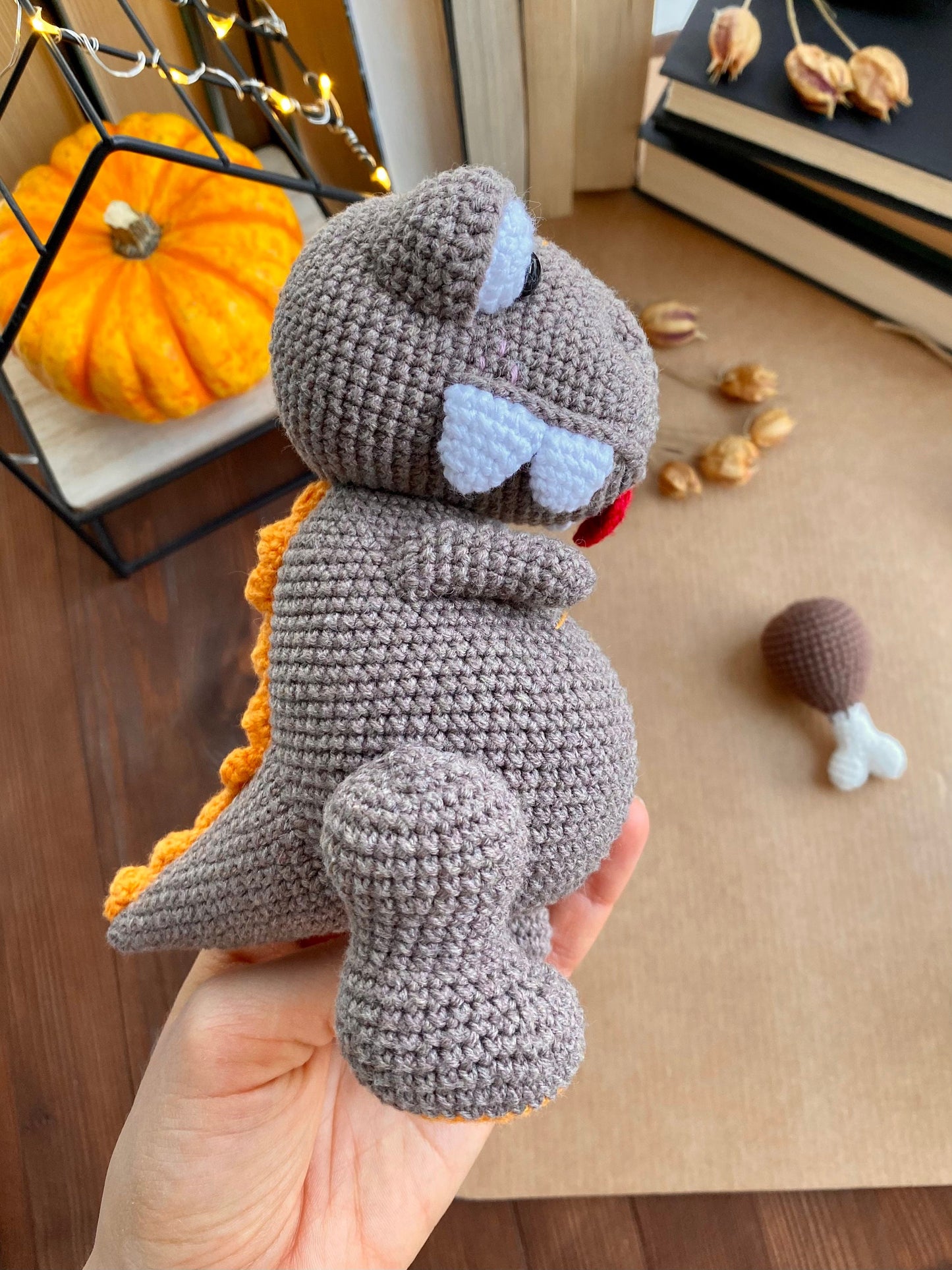 PDF Dino T-Rex Amigurumi Pattern