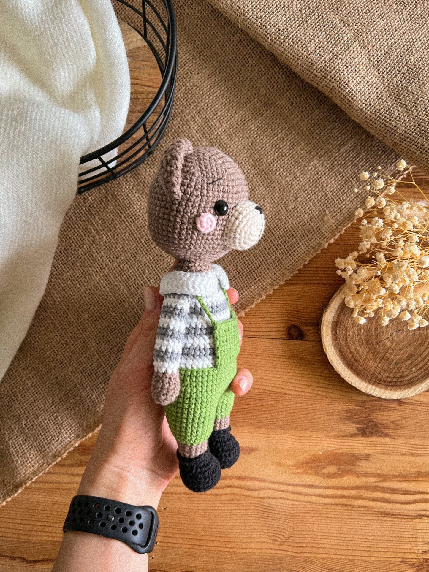 PDF Bear Arthur Amigurumi Pattern