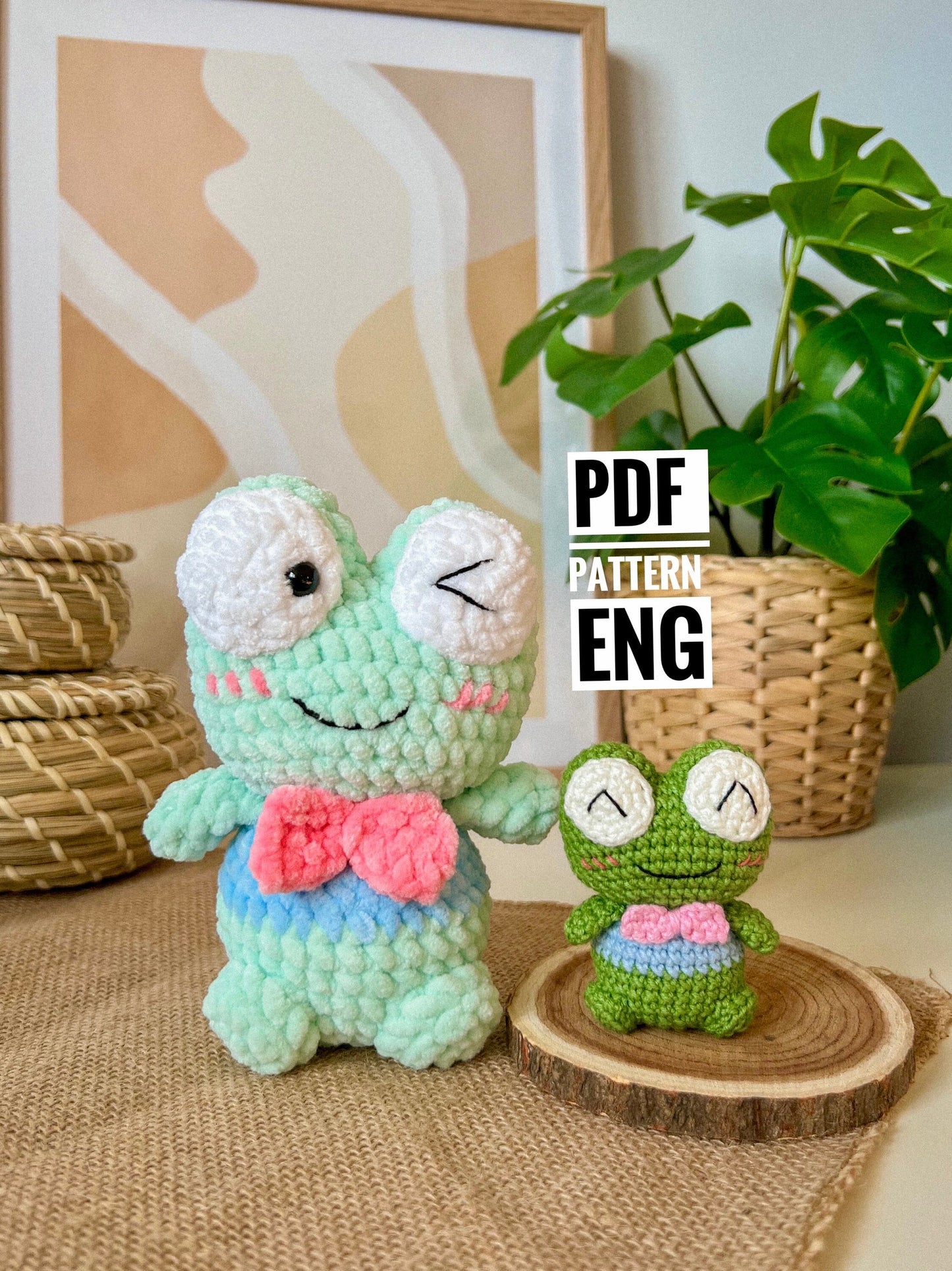 PDF Frog Toad Amigurumi Pattern