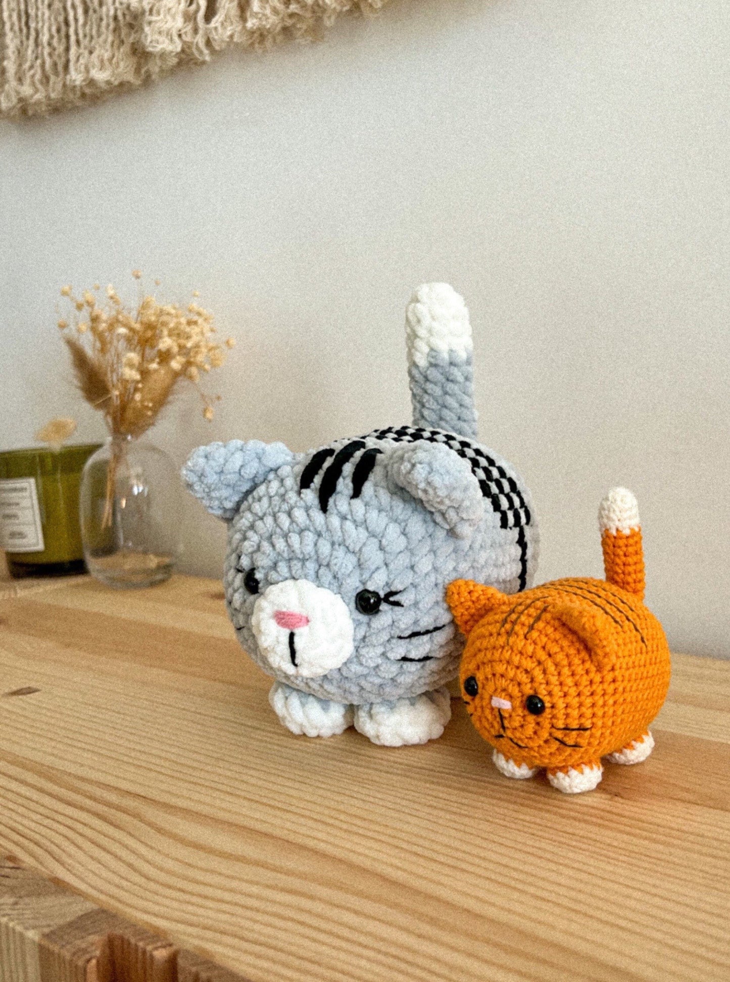 Chubby Cat Crochet Amigurumi Pattern – Cute PDF Toy Tutorial