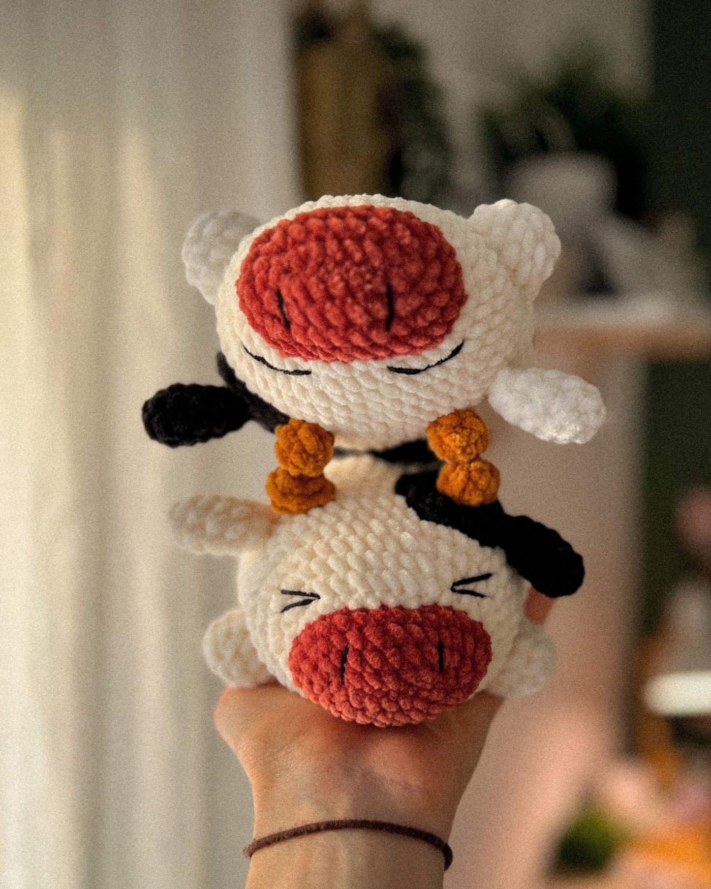 Chubby Cow Crochet Amigurumi Pattern – Cute PDF Toy Tutorial