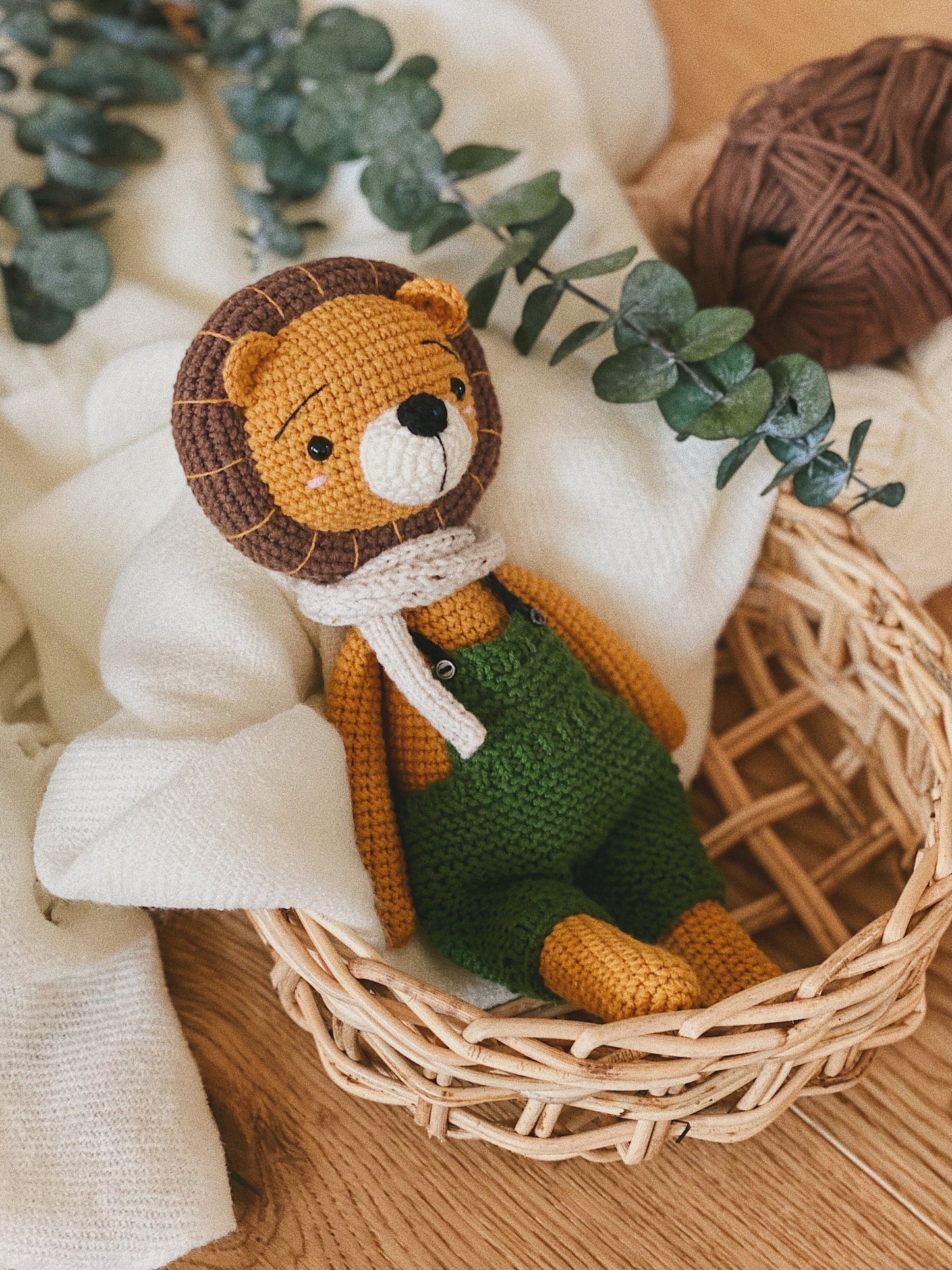 PDF Lion Leonard Amigurumi Pattern