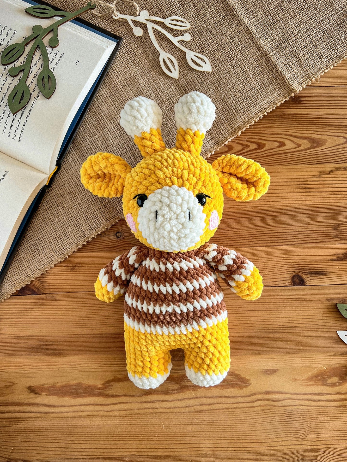 PDF Chubby Giraffe Amigurumi Pattern