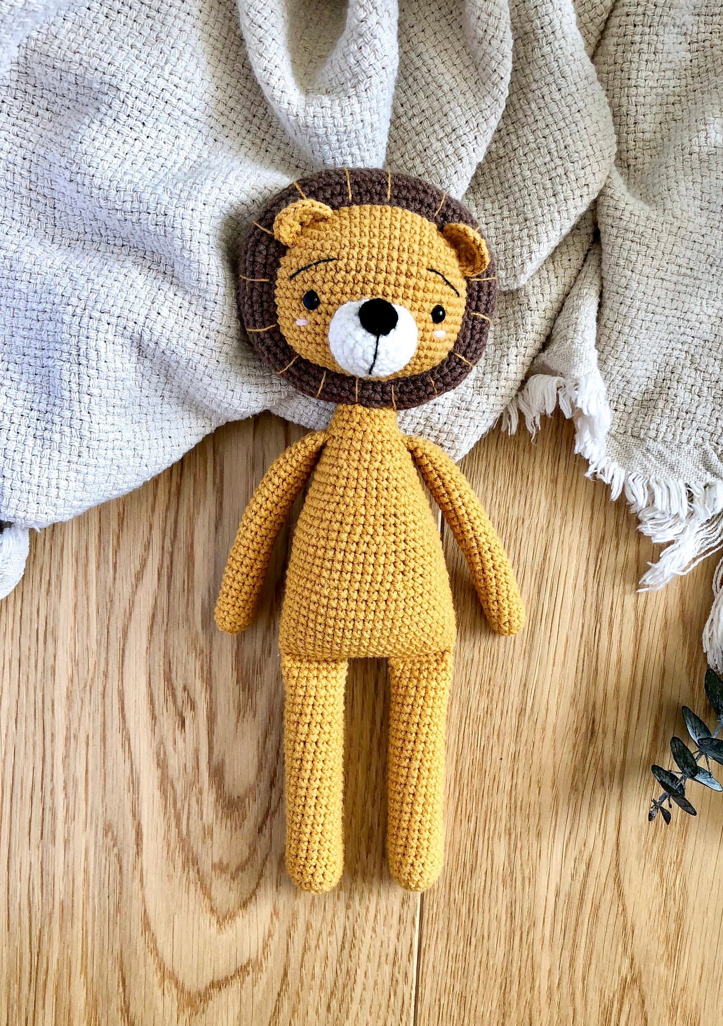 PDF Lion Leonard Amigurumi Pattern