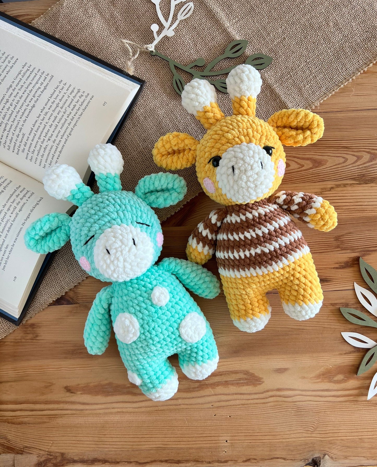 PDF Chubby Giraffe Amigurumi Pattern