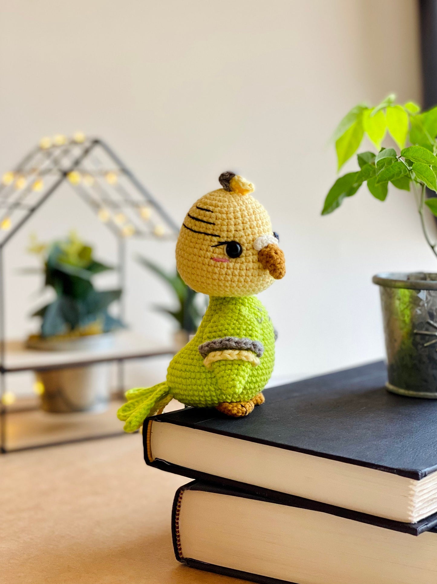 PDF Parrot Poe Amigurumi Pattern