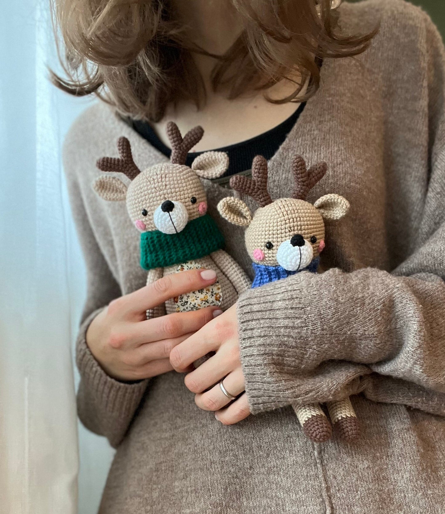 Deer Devin Reindeer Crochet Amigurumi Pattern – Festive PDF Tutorial