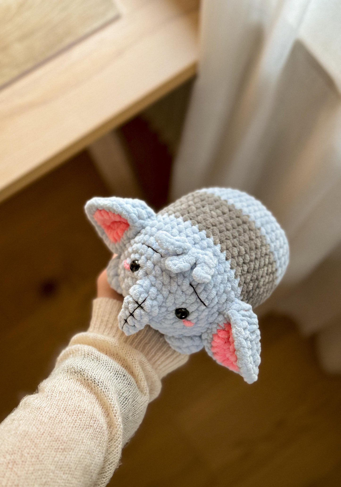Winnie Chubby Elephant Amigurumi PDF Pattern