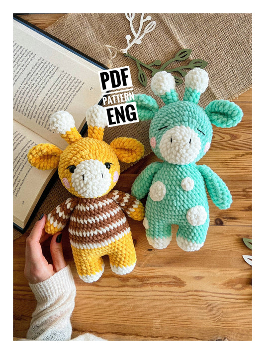 PDF Chubby Giraffe Amigurumi Pattern