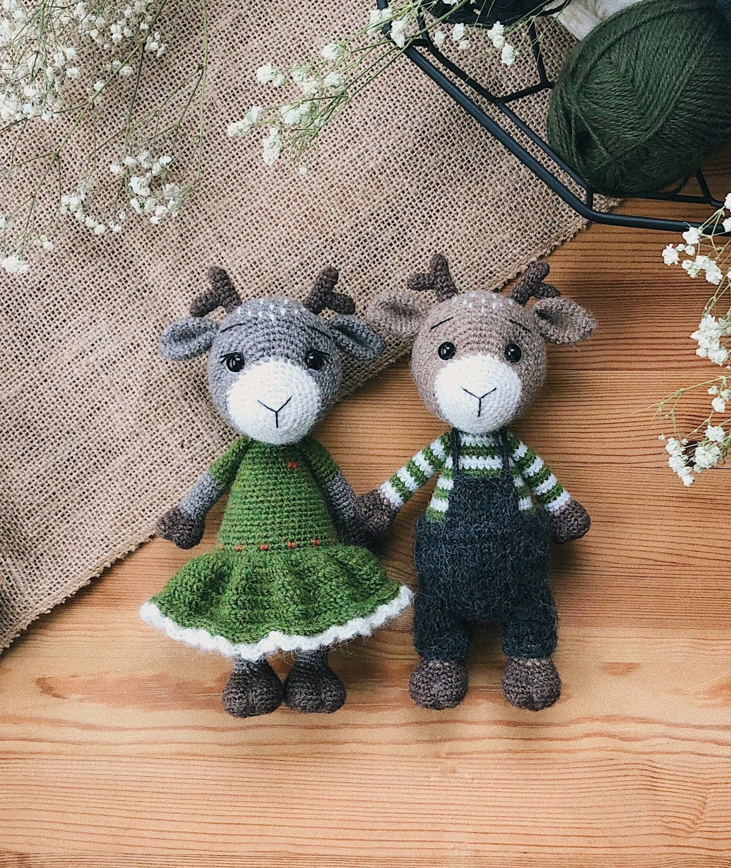 PDF Deer Sam Amigurumi Pattern