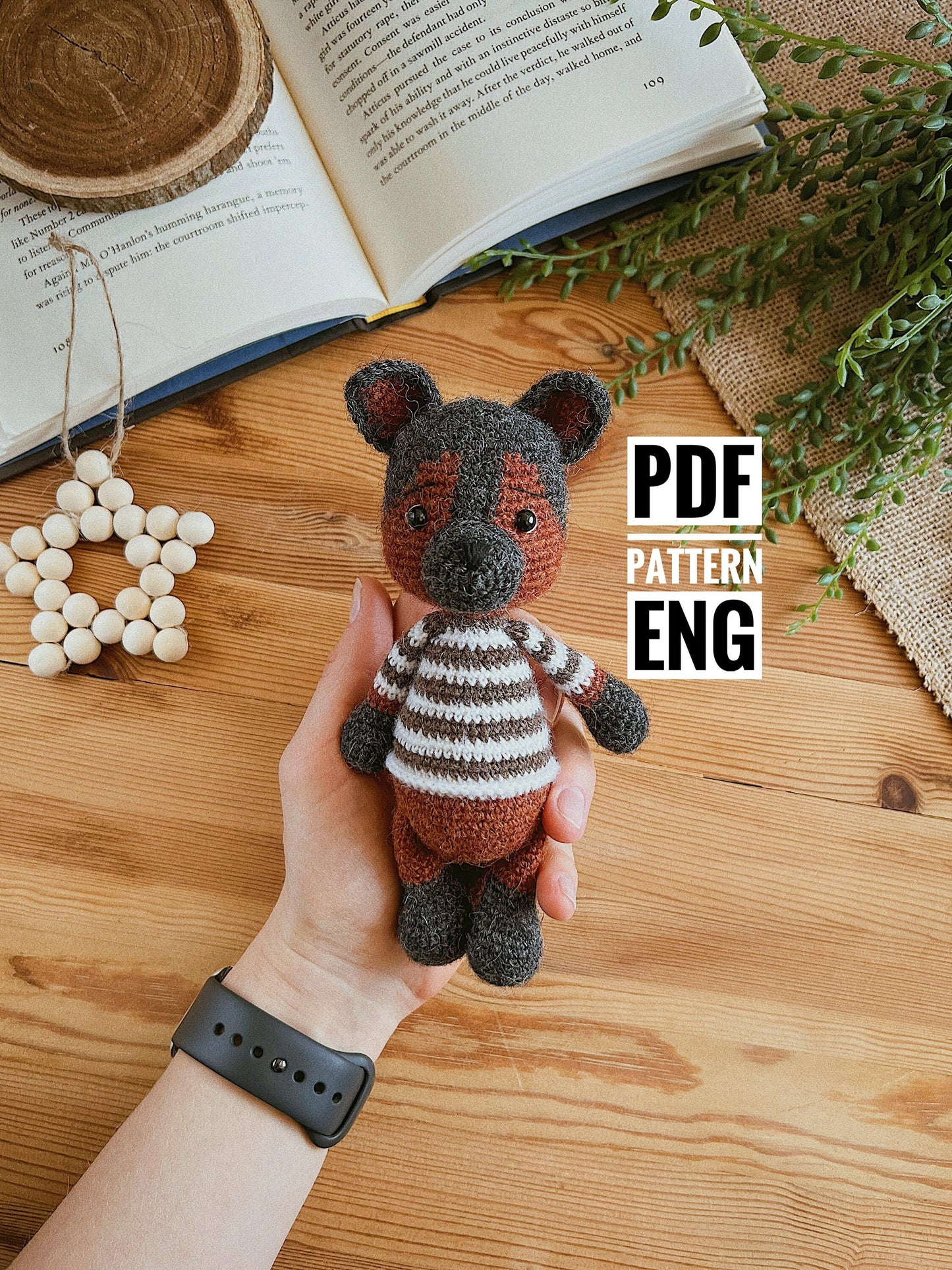 PDF Dog Jack Amigurumi Pattern
