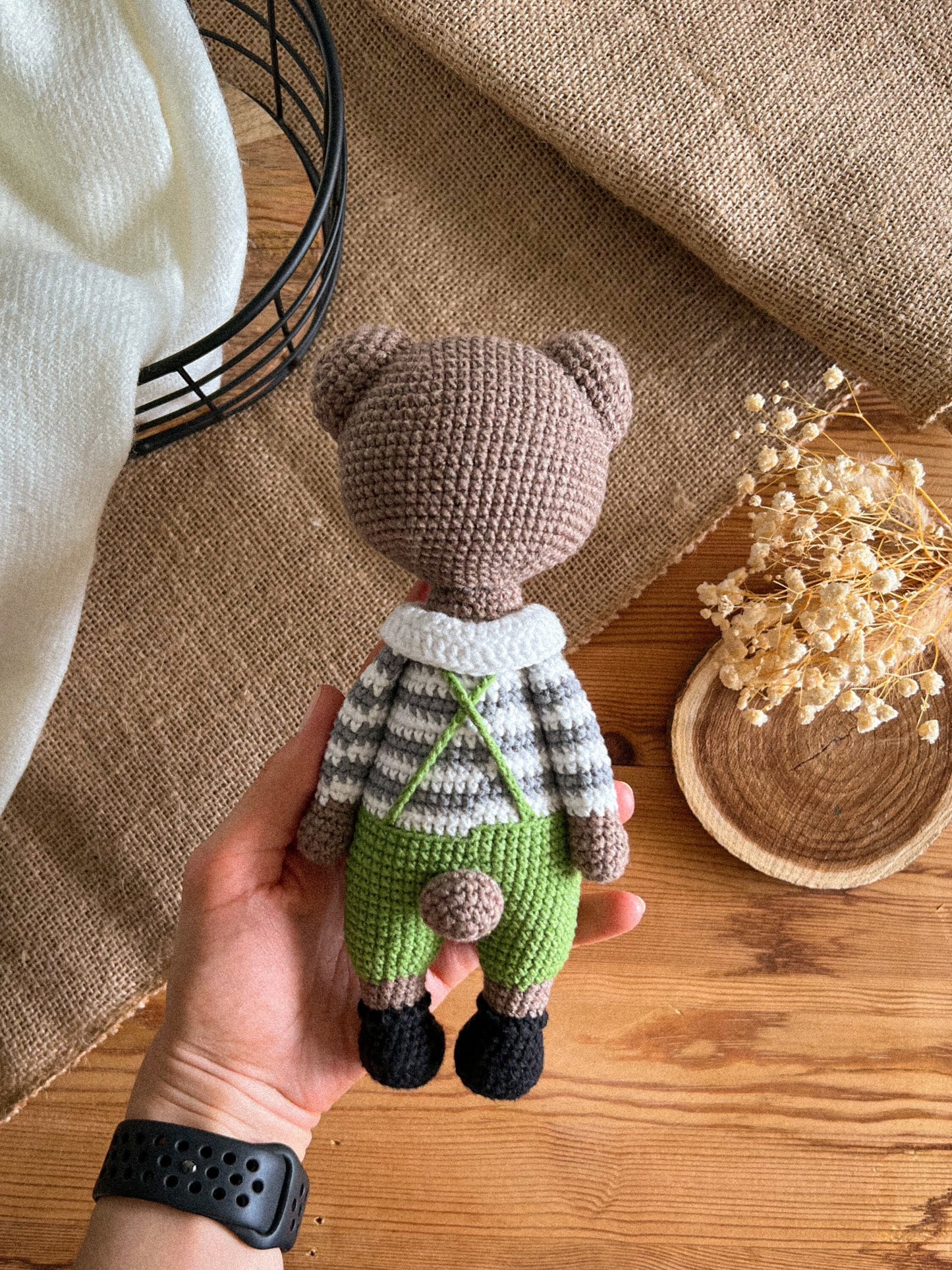 PDF Bear Arthur Amigurumi Pattern