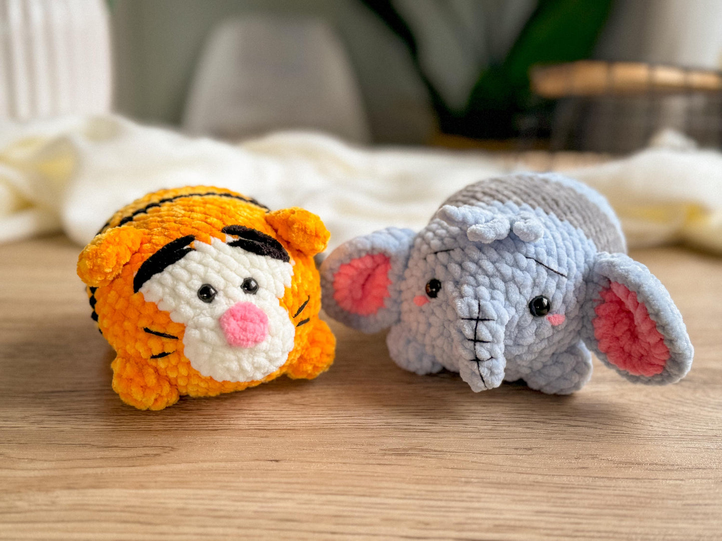 Winnie Chubby Elephant Amigurumi PDF Pattern