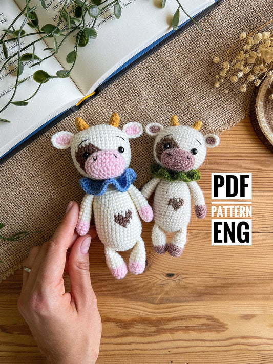 PDF Little Cow Amigurumi Pattern