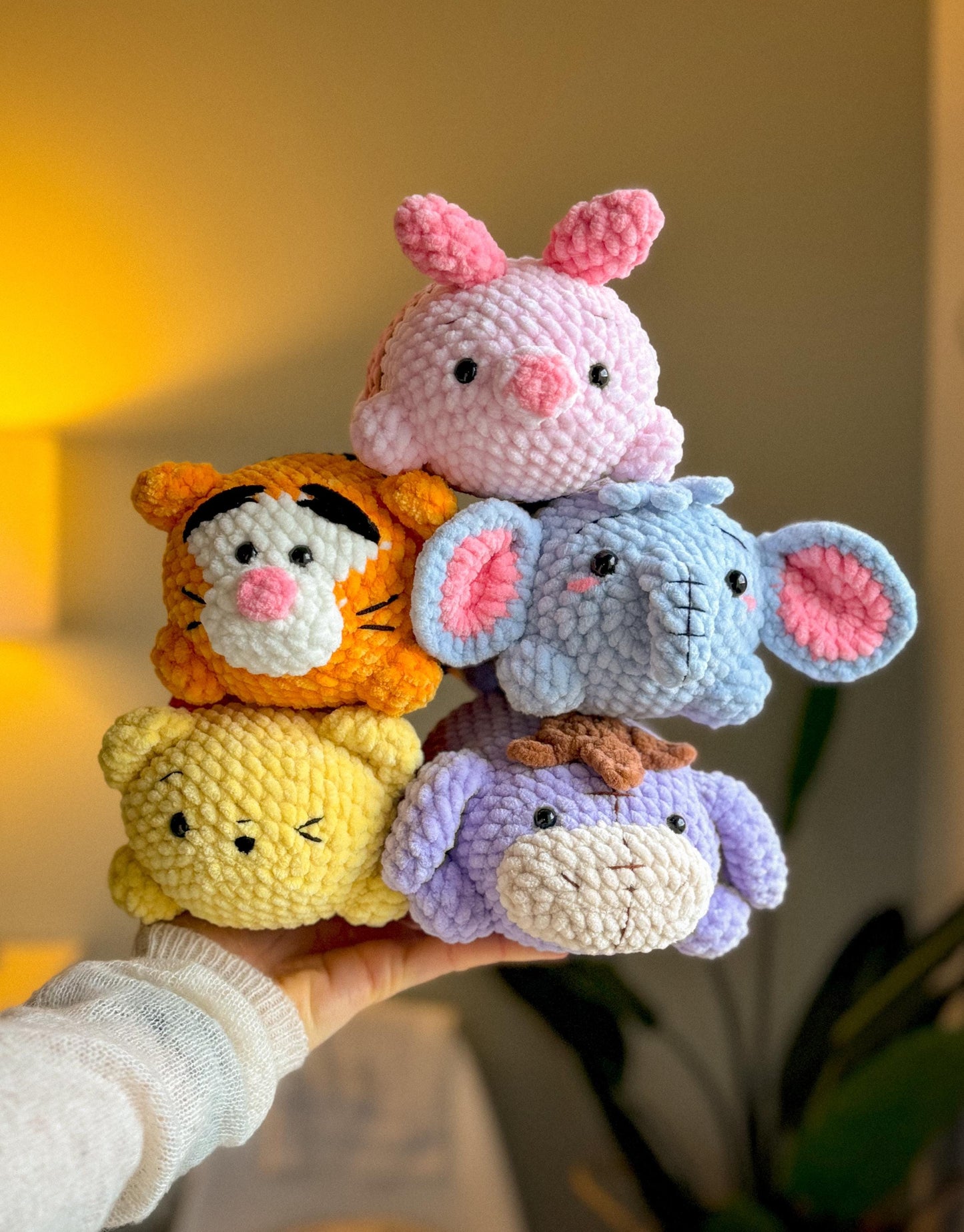 Winnie Chubby Elephant Amigurumi PDF Pattern