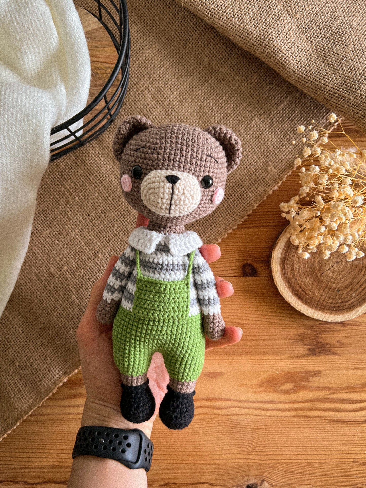 PDF Bear Arthur Amigurumi Pattern