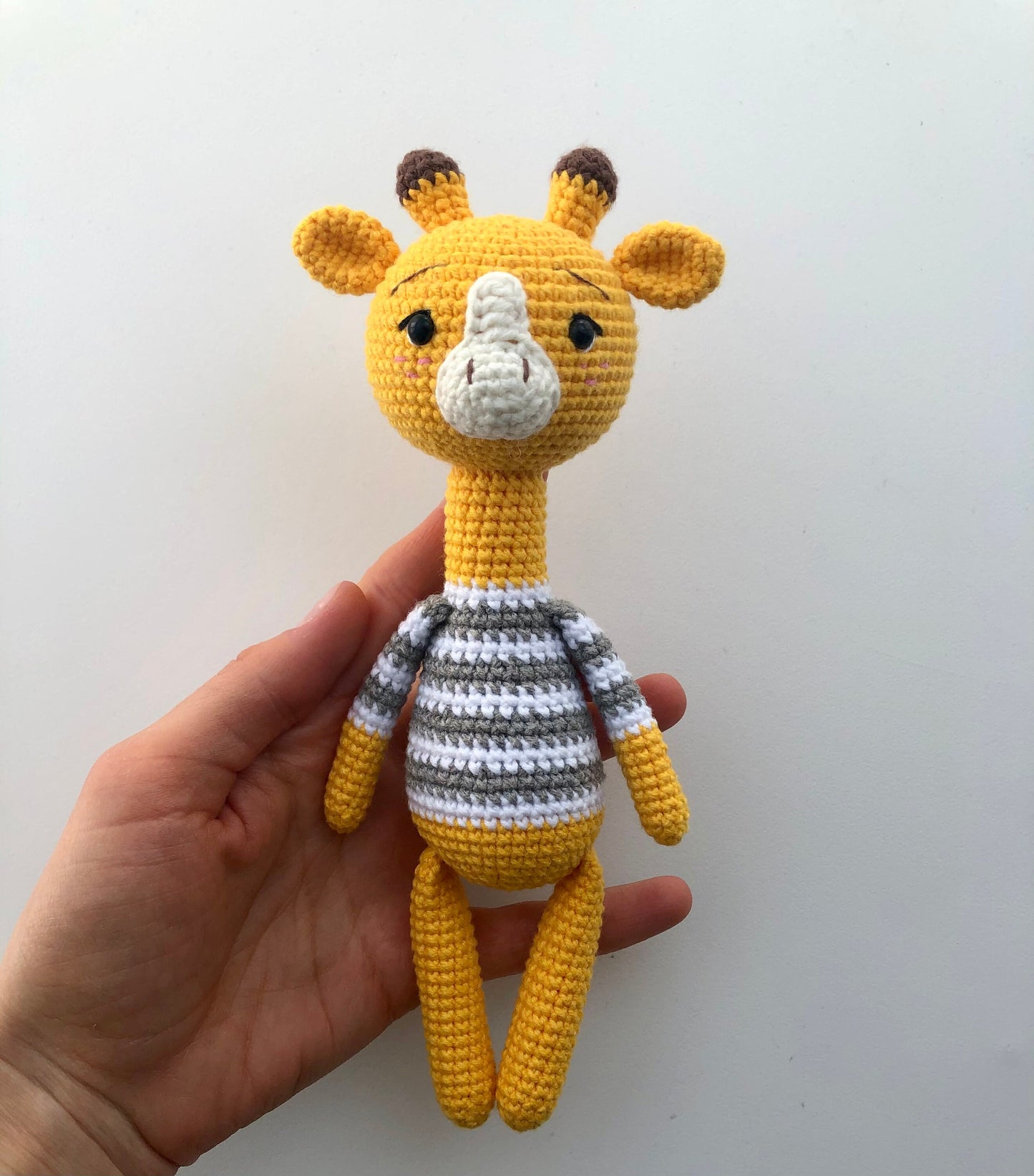 PDF Giraffe Billy Amigurumi Pattern