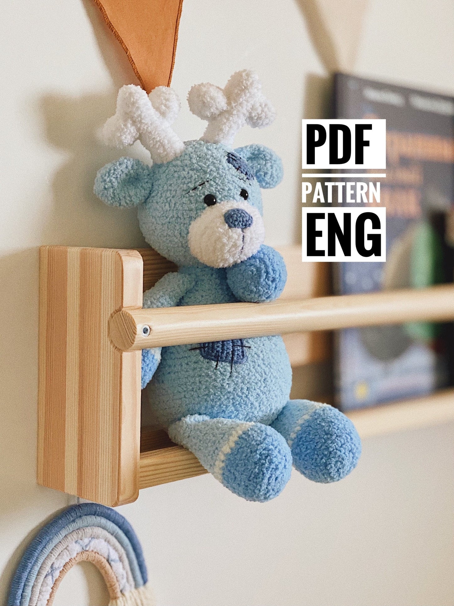 PDF Teddy Deer Amigurumi Pattern