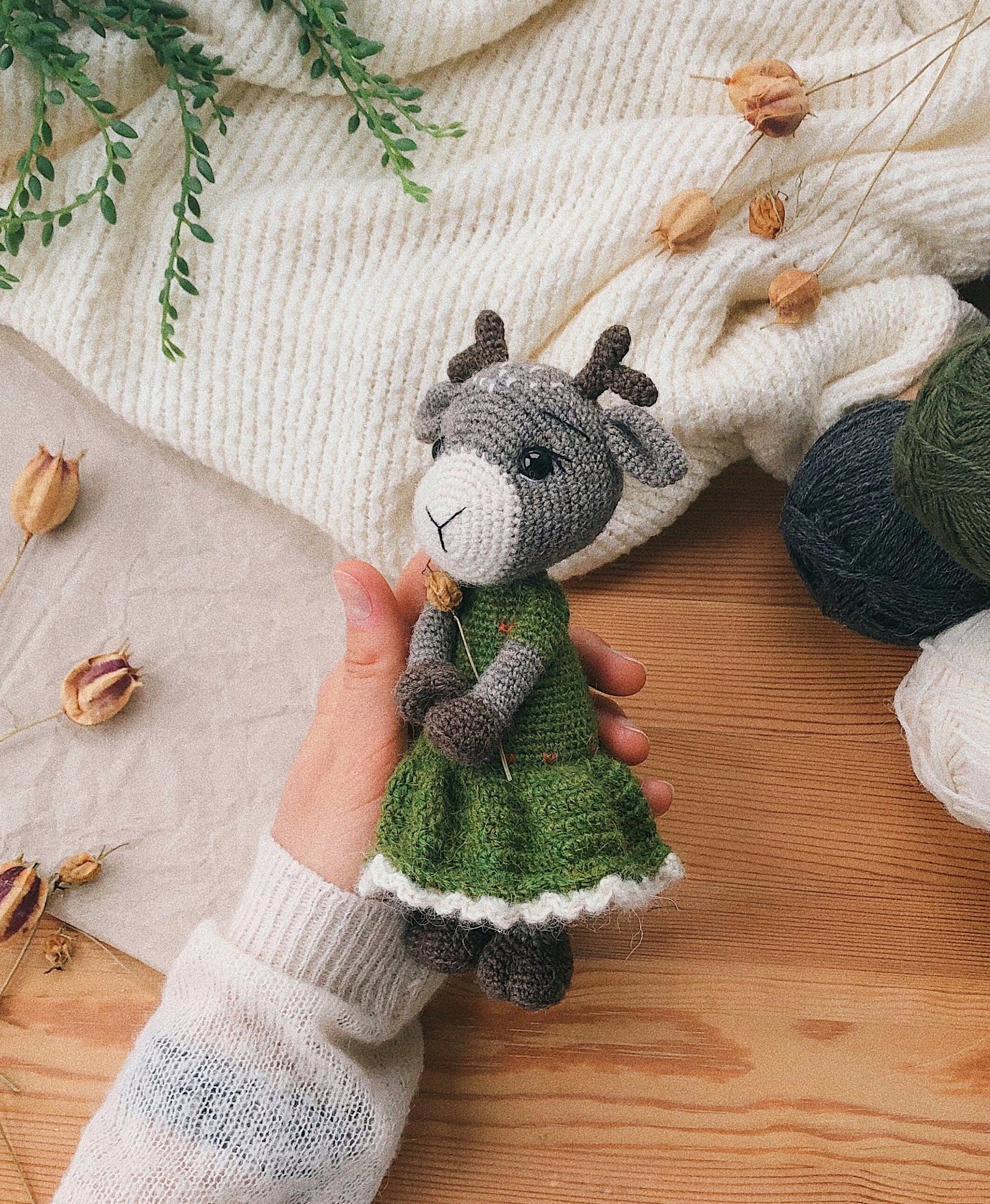 PDF Deer Sam Amigurumi Pattern