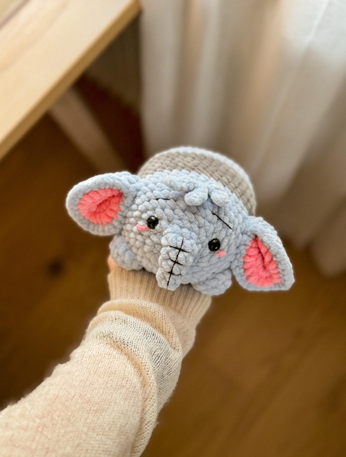Winnie Chubby Elephant Amigurumi PDF Pattern