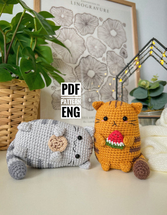 PDF Little Kawaii Cat Amigurumi Pattern