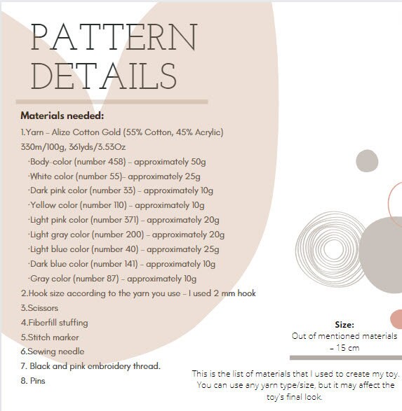 PDF Dolls Set of 4 Amigurumi Patterns