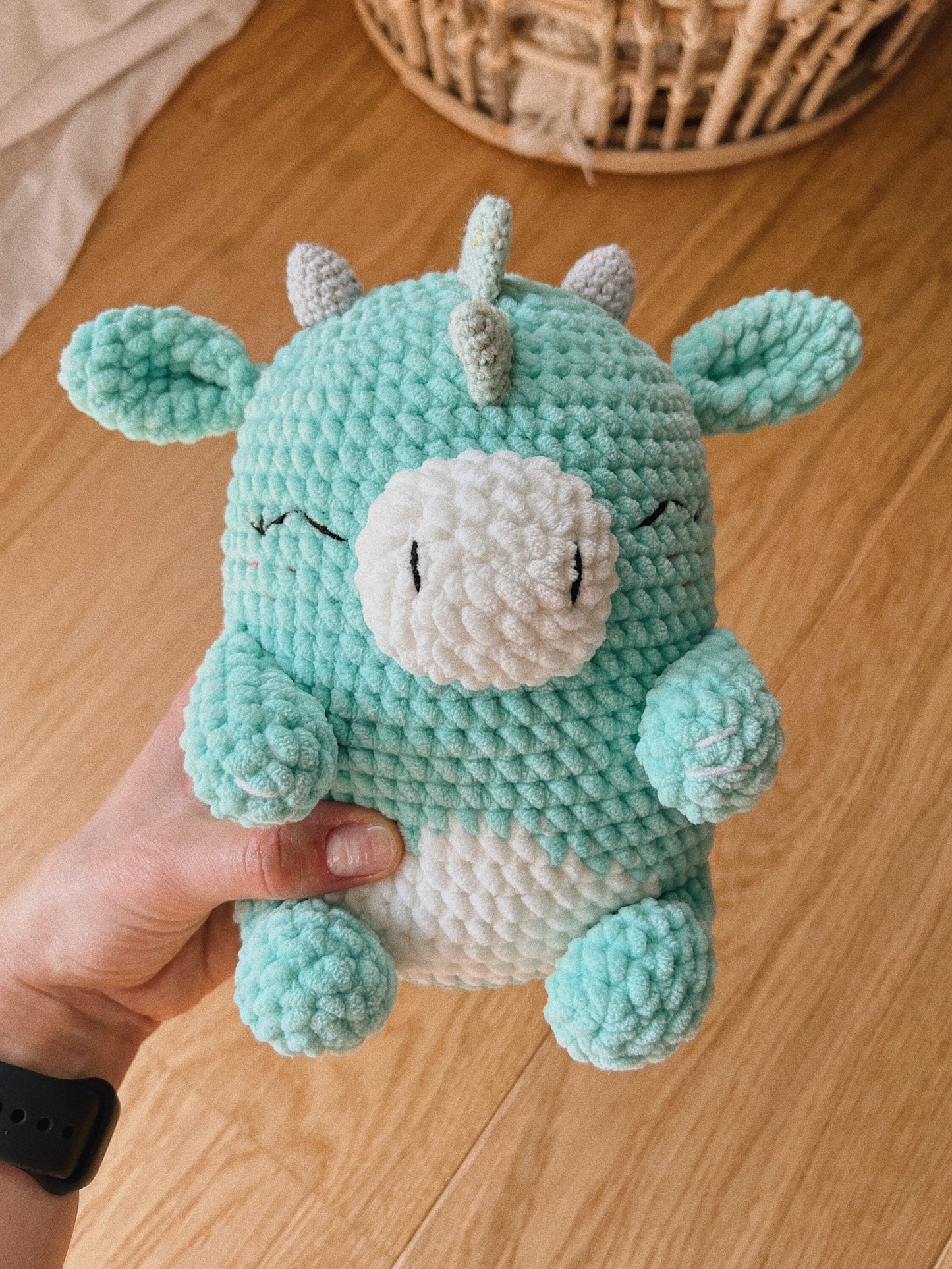 PDF Dragon and Unicorn Amigurumi Pattern