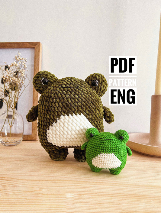 PDF Little Frog Amigurumi Pattern