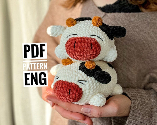 PDF Chubby Cow Amigurumi Pattern