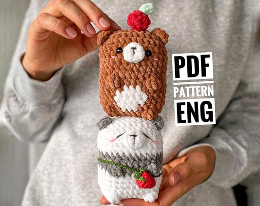 PDF Mini Bear Amigurumi Pattern