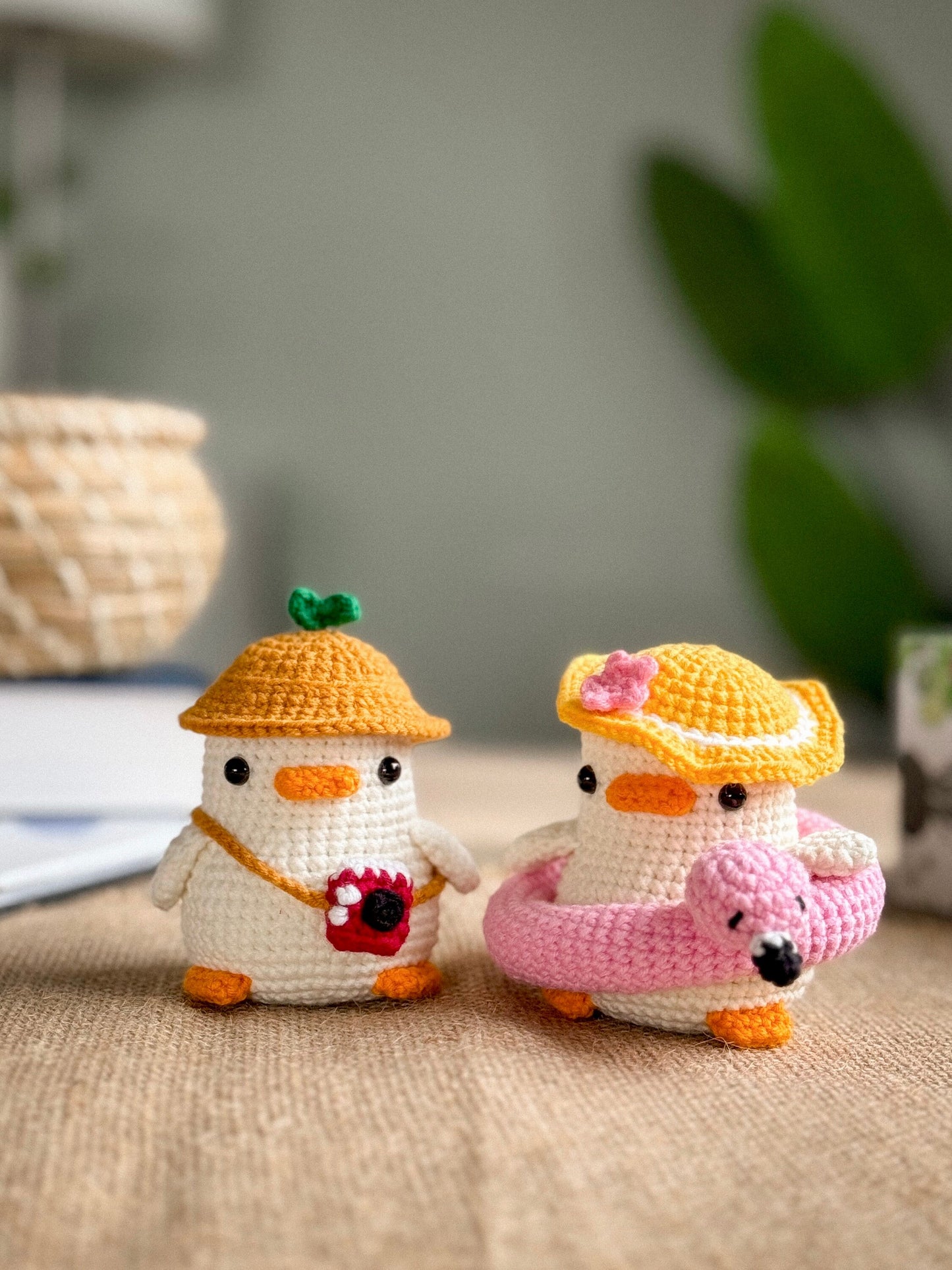 Ducks Family Crochet Amigurumi Pattern – Set of 3 PDF Patterns (Bundle)